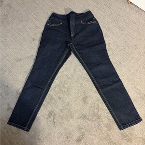 Chico's Dark Blue Skinny Jeans